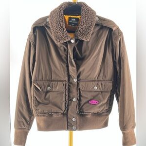 Vans 1970s Vintage Inspired Bomber Jacket, Size Small